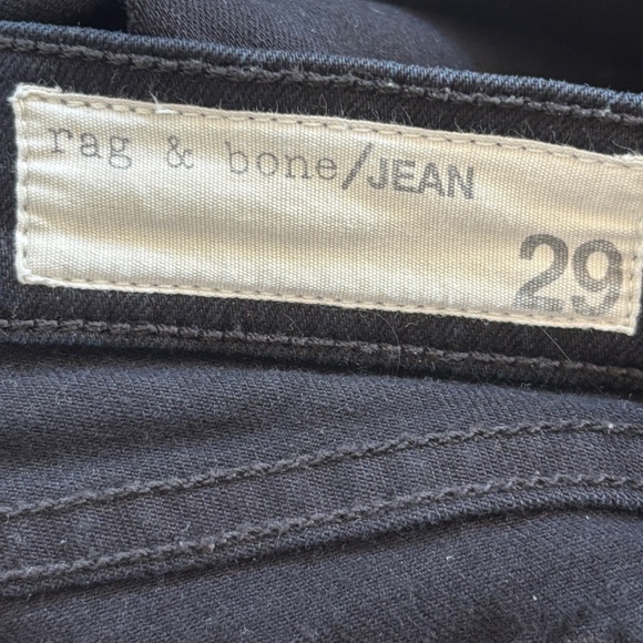 Rag & Bone - Skinny Black Jeans - Picture 3 of 3